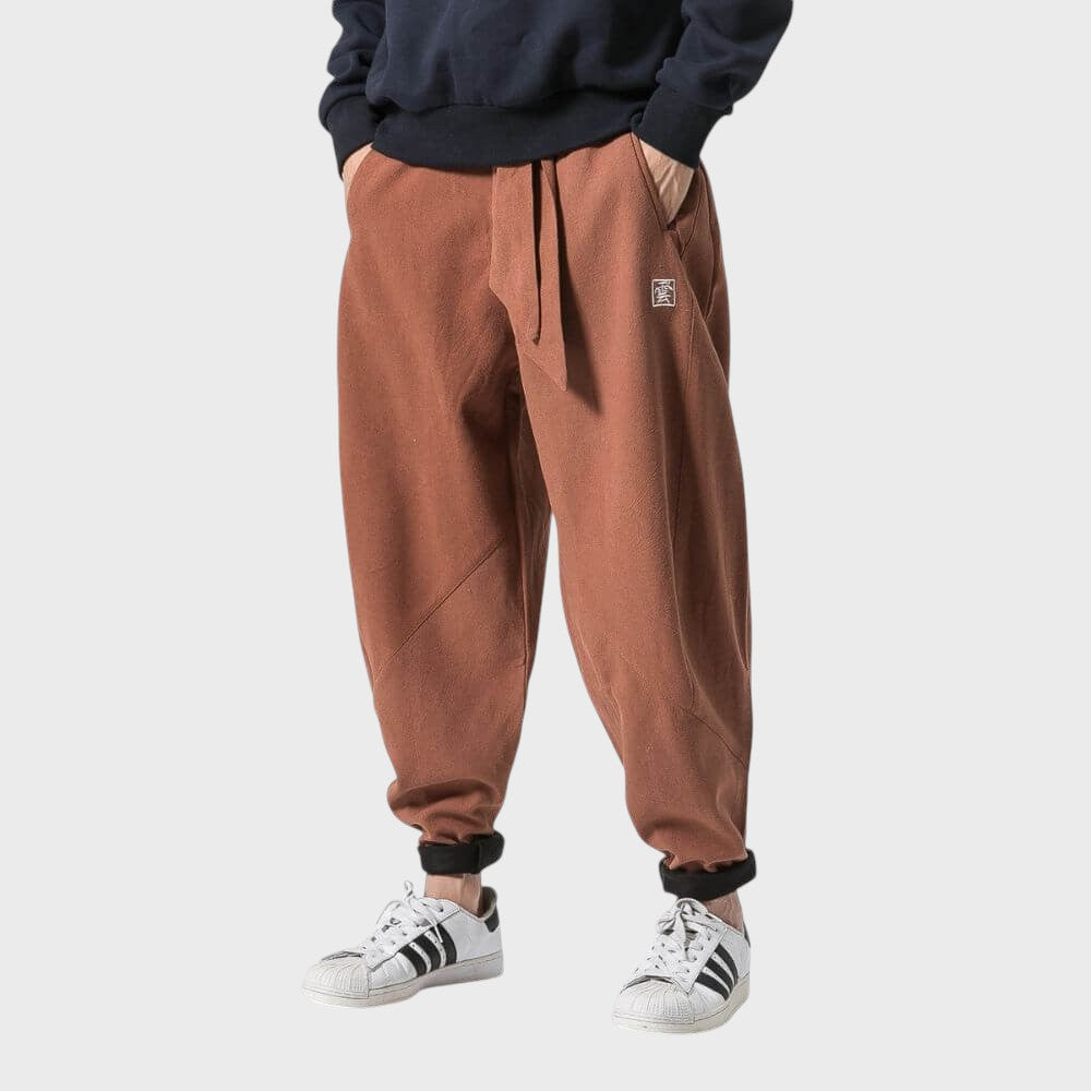 António - Pantaloni Invernali con Vita Alta