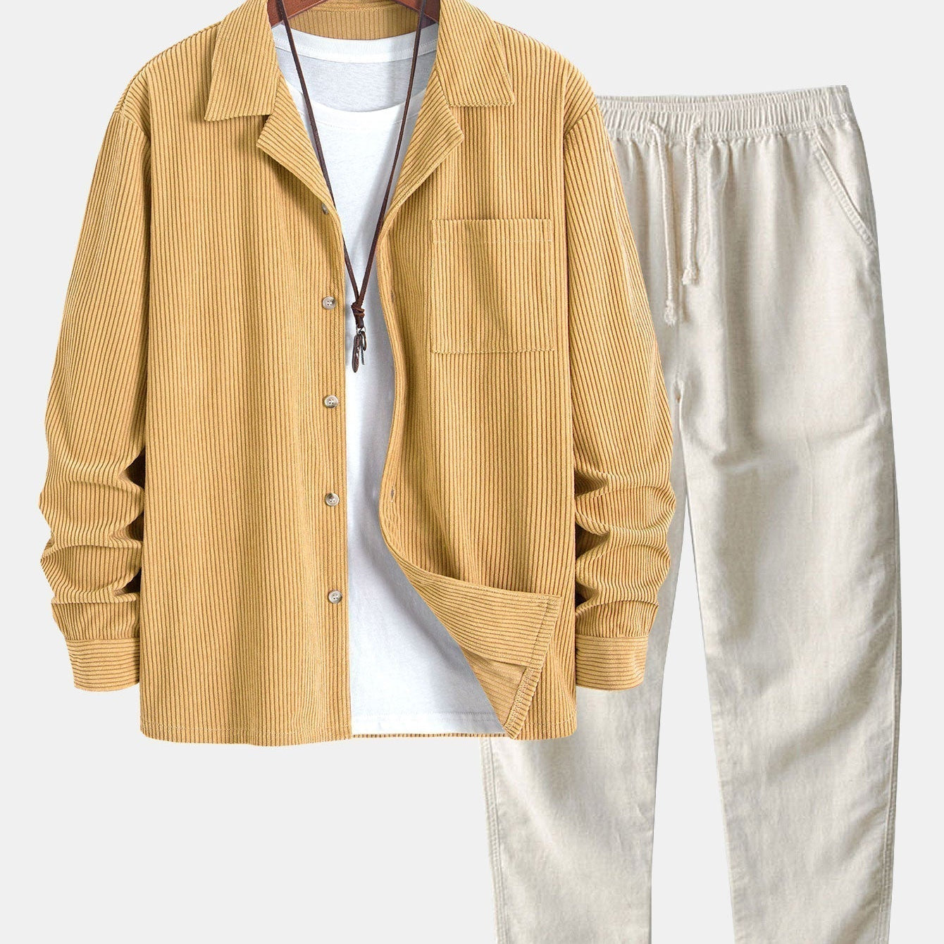 Afonso - Completino in Velluto con Maniche Lunghe