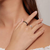 Anello in Argento Sterling con Motivo a Zampa