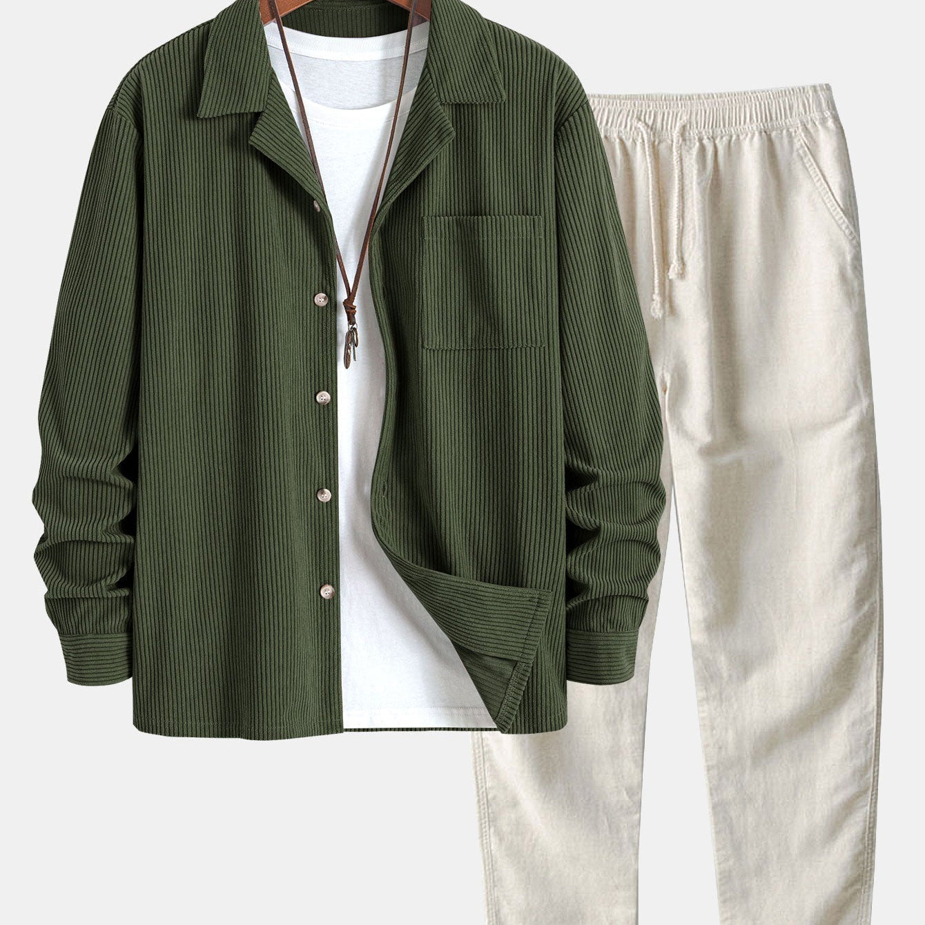 Afonso - Completino in Velluto con Maniche Lunghe