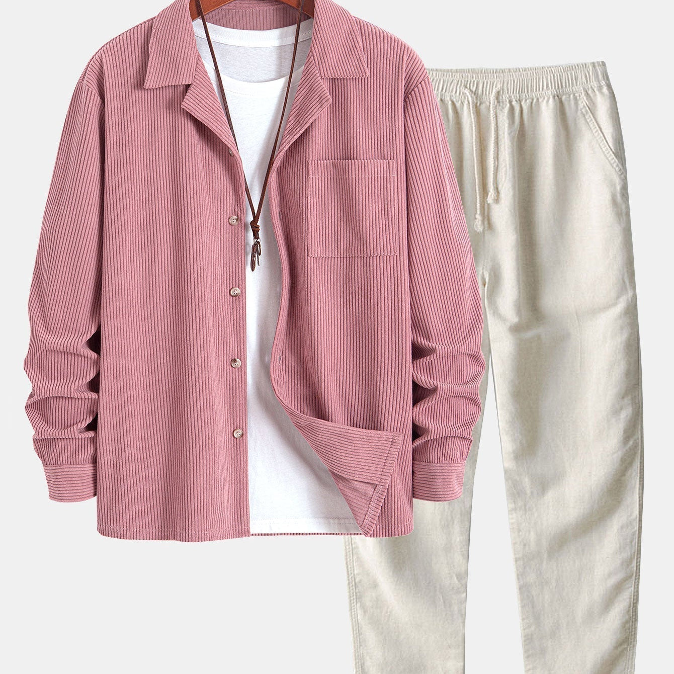 Afonso - Completino in Velluto con Maniche Lunghe