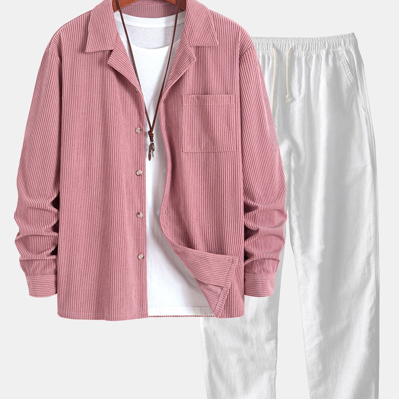 Afonso - Completino in Velluto con Maniche Lunghe