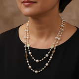 Collana Elegante in Oro con Perla