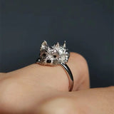 Anello Regolabile Vintage per Cani