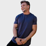 Angelo - T-shirt Slim Fit dallo Stile Atletico