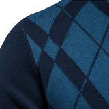 Américo - Maglione Uomo con Zip Mezza